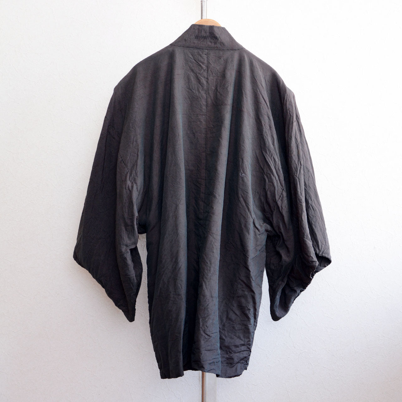 Haori Jacket Japanese Art Lining Iridescent Reversible Japan Vintage 70s