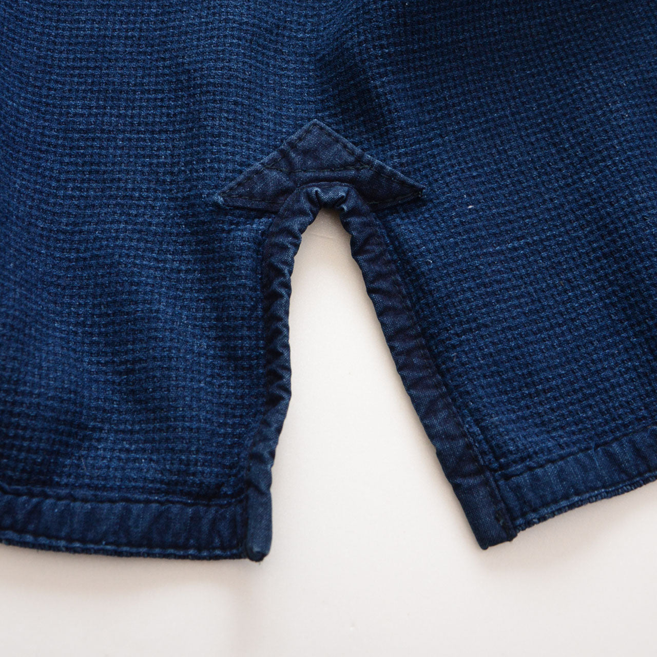 Japanese kendo-gi, indigo dyed, upcycle fabric, size 1L