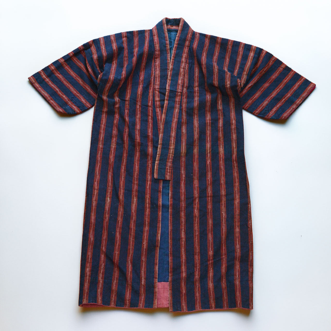 Noragi Jacket | Cotton Indigo Stripe | Early Showa | Tohoku