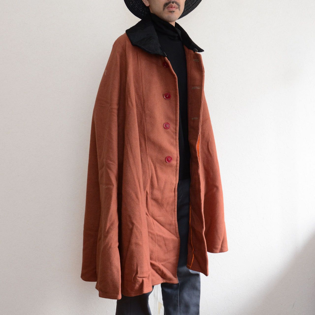 Japanese antique clothing repurposed as contemporary outerwear