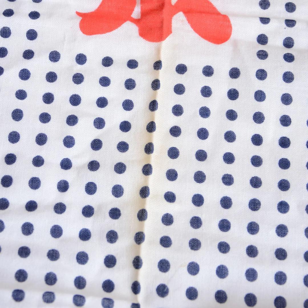 Japanese cotton tenugui, vintage calligraphy and design