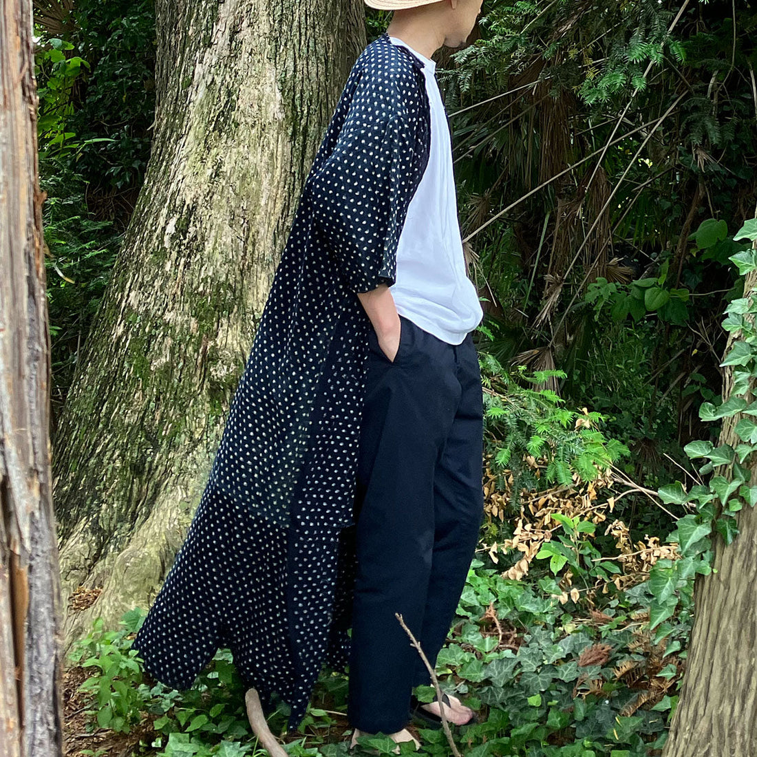 Noragi — Japan's traditional indigo-dyed work jacket, worn by farmers for generations and now a global Japan vintage icon