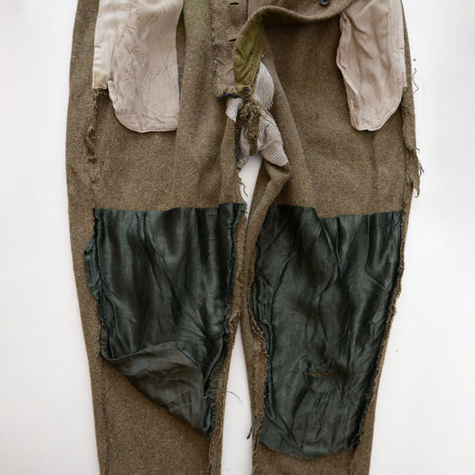 1940s WWⅡ Japanese Wool Jodhpurs – Tailor-Made Elegance in Motion