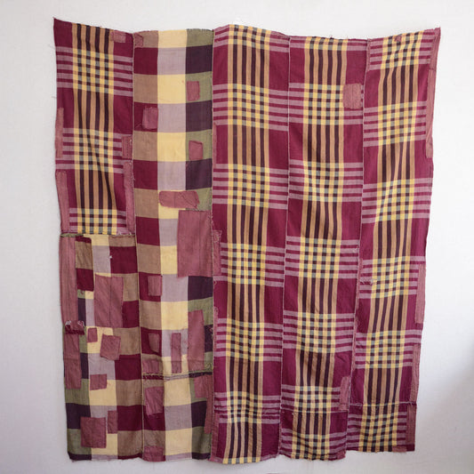 Boro Futon Cover – Crazy Quilt Patchwork, Early to Mid Showa Japan, 180 × 157cm