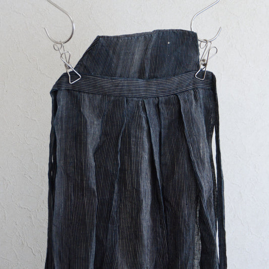 Vintage Hakama Pants Made from Indigo-Dyed Hemp – A Rare Textile from Early 20th Century Japan