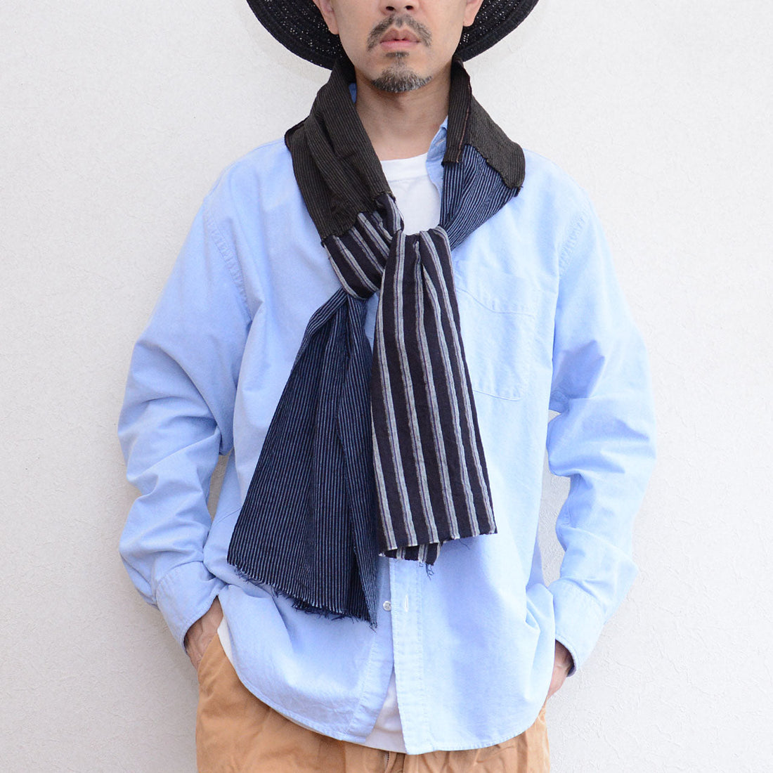 The Quiet Beauty of Imperfection: A Vintage Japanese Cotton Stole for Daily Life
