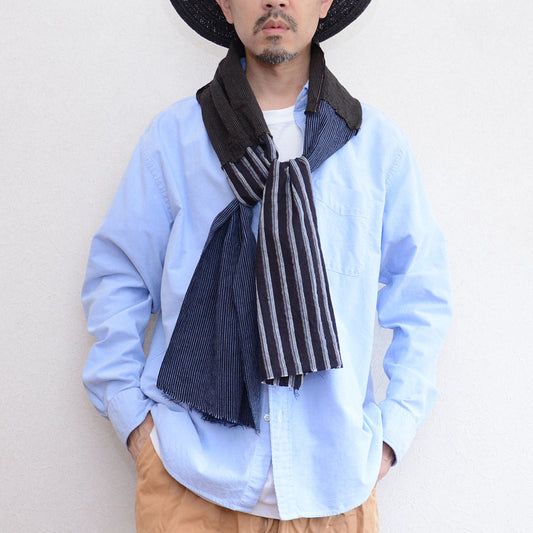 The Quiet Beauty of Imperfection: A Vintage Japanese Cotton Stole for Daily Life