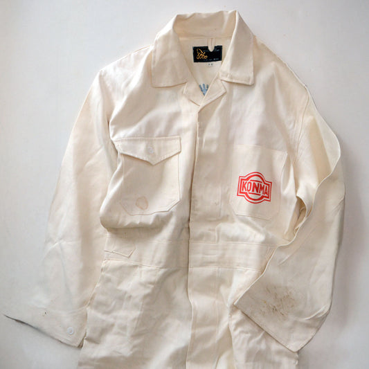 Japanese 1970s Comma Harvester Coveralls: Rare Deadstock Workwear