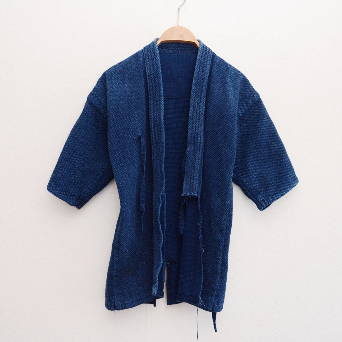 Japanese kendo-gi top, indigo-dyed 100% cotton, size 1L