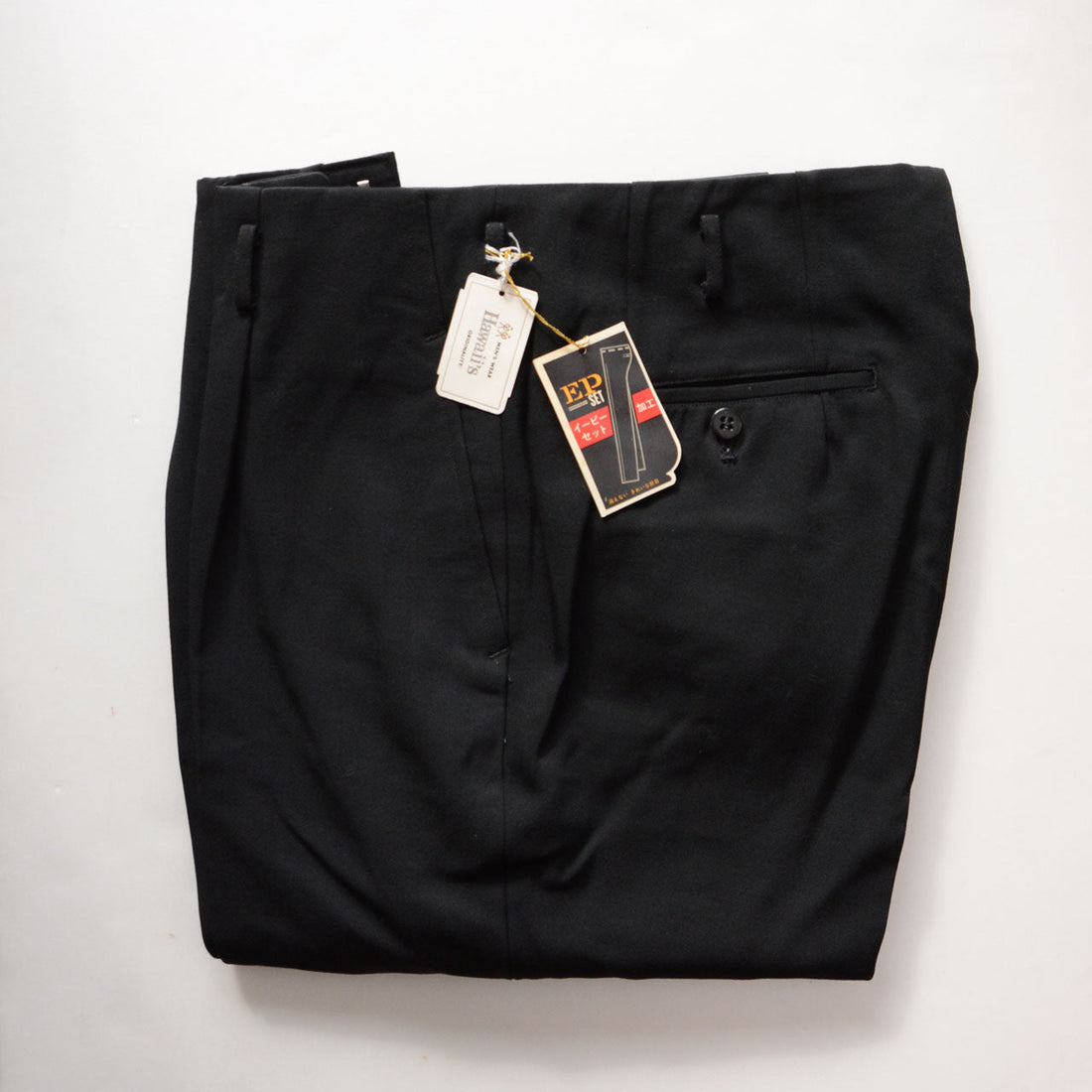 Rediscover Timeless Style: Vintage Japanese Wool Slacks by Hawaii Shoji