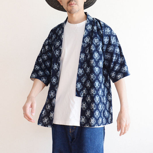 Authentic Japanese Noragi Jacket – Mid-Showa Indigo Vintage for Casual and Layered Style