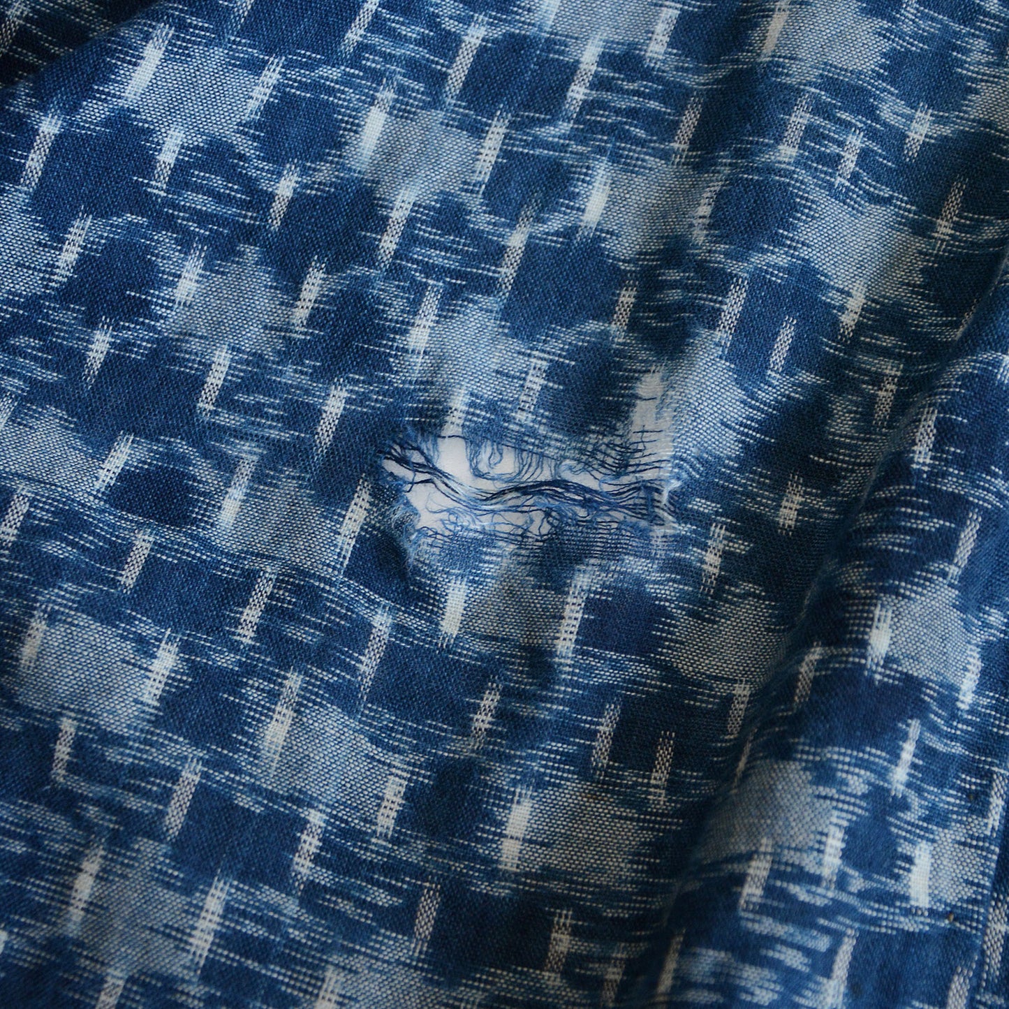 Boro Noragi Jacket Kimono Japanese Fabric Cotton Kasuri Vintage Indigo Crazy Patchwork