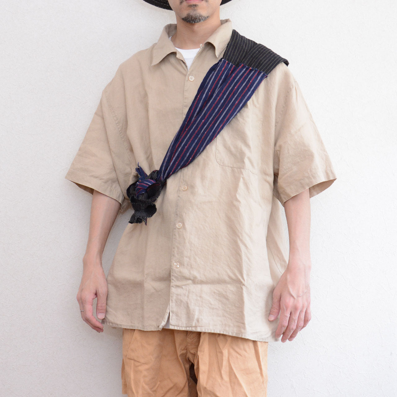 hand-stitched vintage Japanese textile