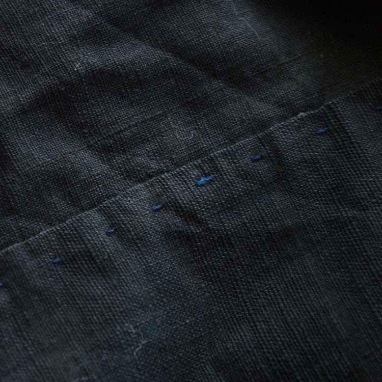 Japanese Fabric Vintage Cotton Black Furoshiki Wrap Cloth