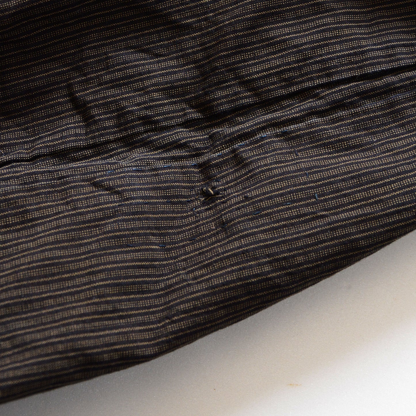 Haori Jacket Men Kimono Japanese Fabric Cotton Vintage Stripe Pattern