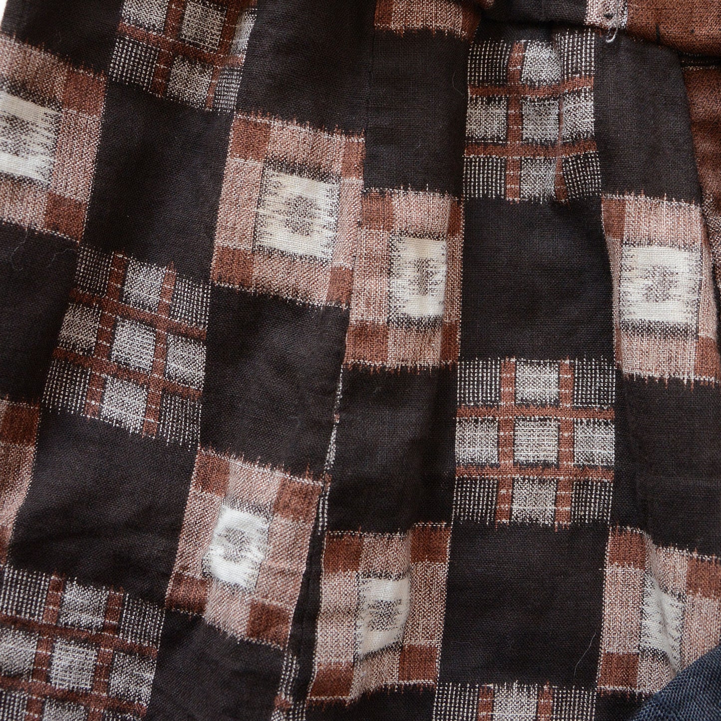 Kids Kimono Antique Japanese Fabric Cotton Vintage Boro Crazy Pattern & Kasuri