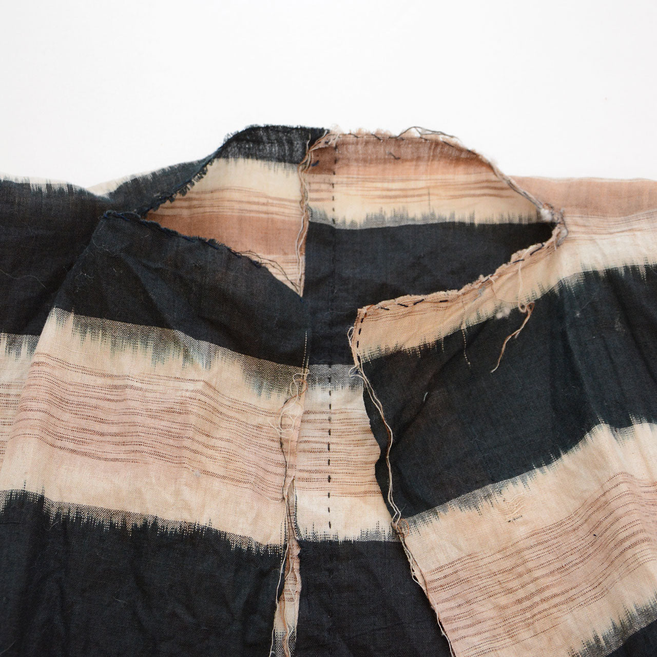 Antique Cotton Fabric Piece for Upcycling Projects