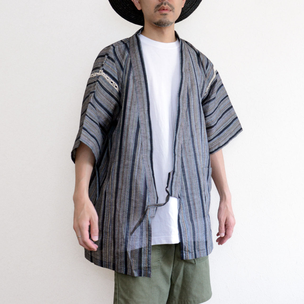 Minimalist Japanese traditional wear for men