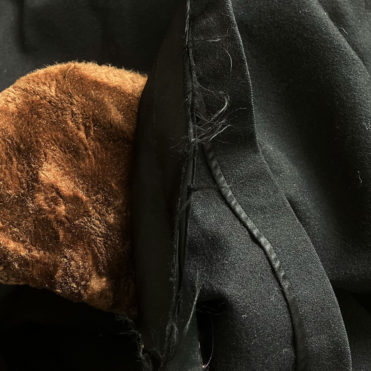 Japanese Vintage Inverness Coat with High-Quality Wool Fabric