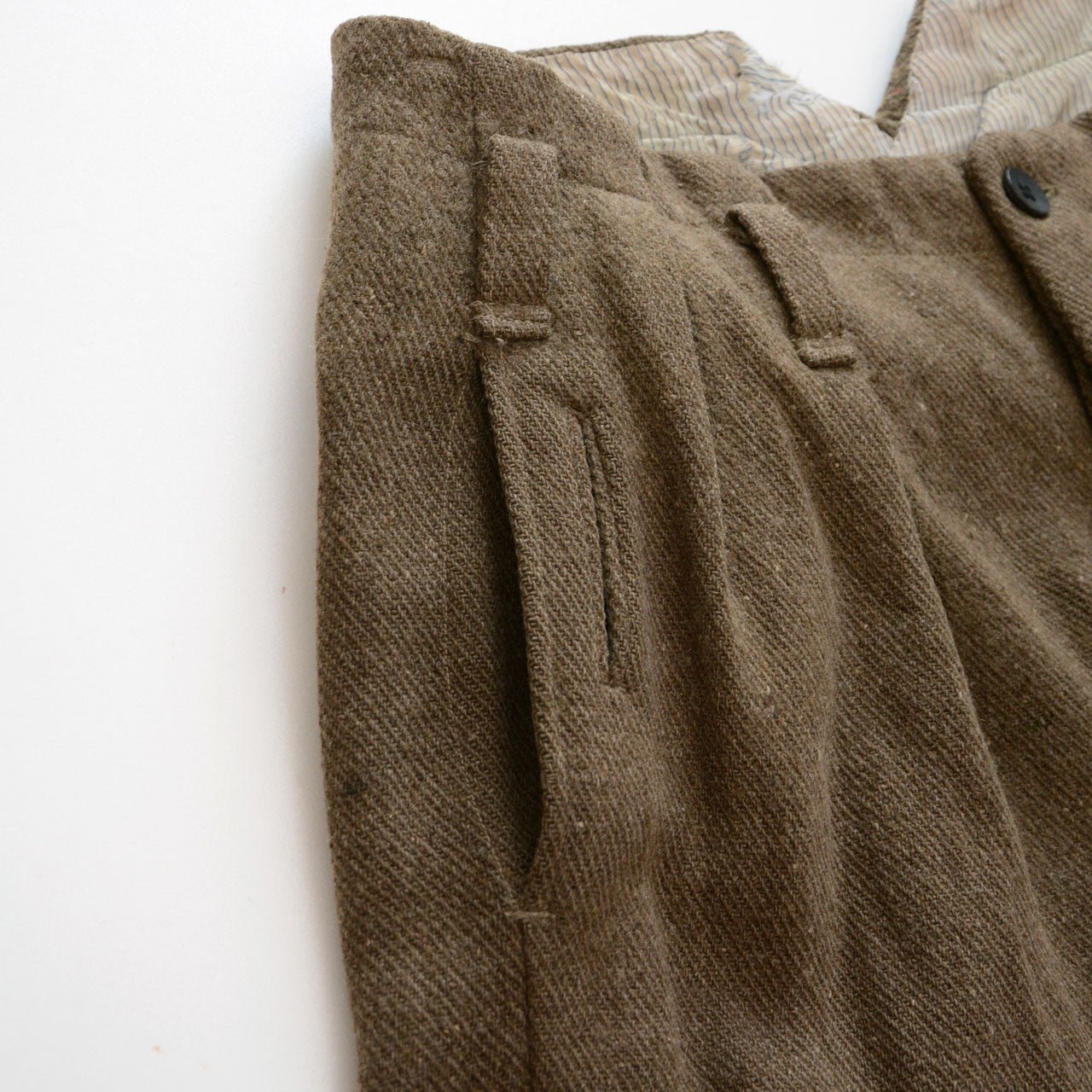 1940s Japanese army tailored jodhpurs with refined details