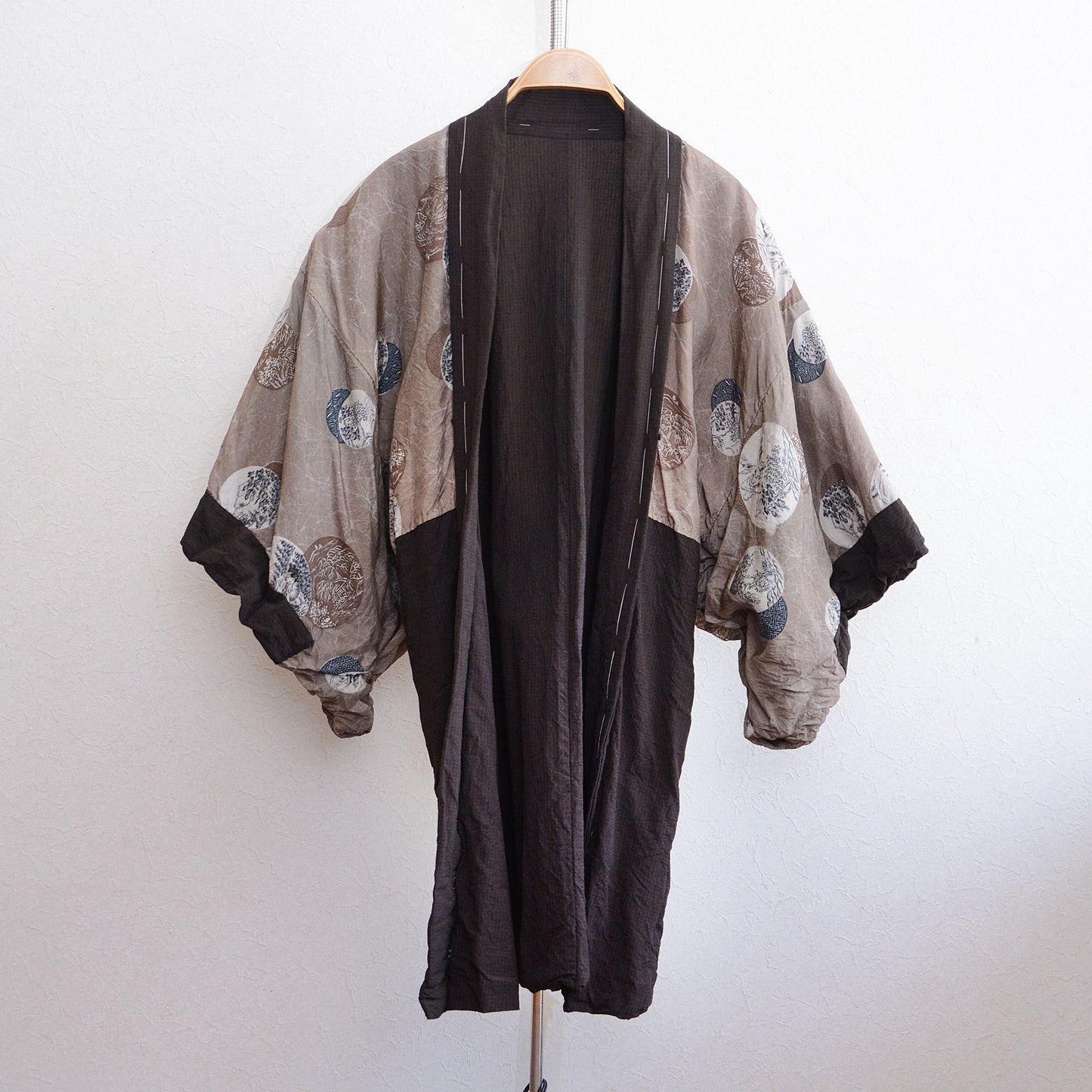 Japanese Vintage Men's Haori | Exquisite Lining Design × Modern Kimono Style
