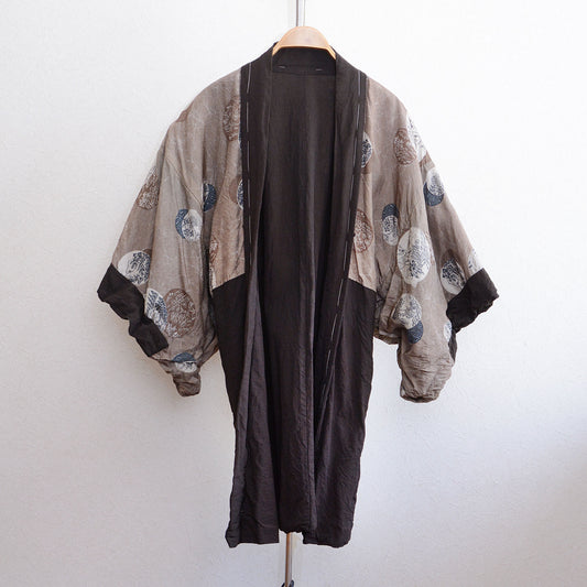 Japanese Vintage Men's Haori | Exquisite Lining Design × Modern Kimono Style