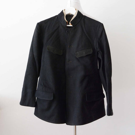 Vintage Japanese firefighter jacket with bold leader emblem