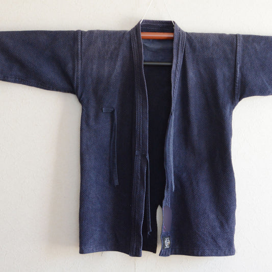 Kendo Jacket Japanese Fabric Cotton Faded