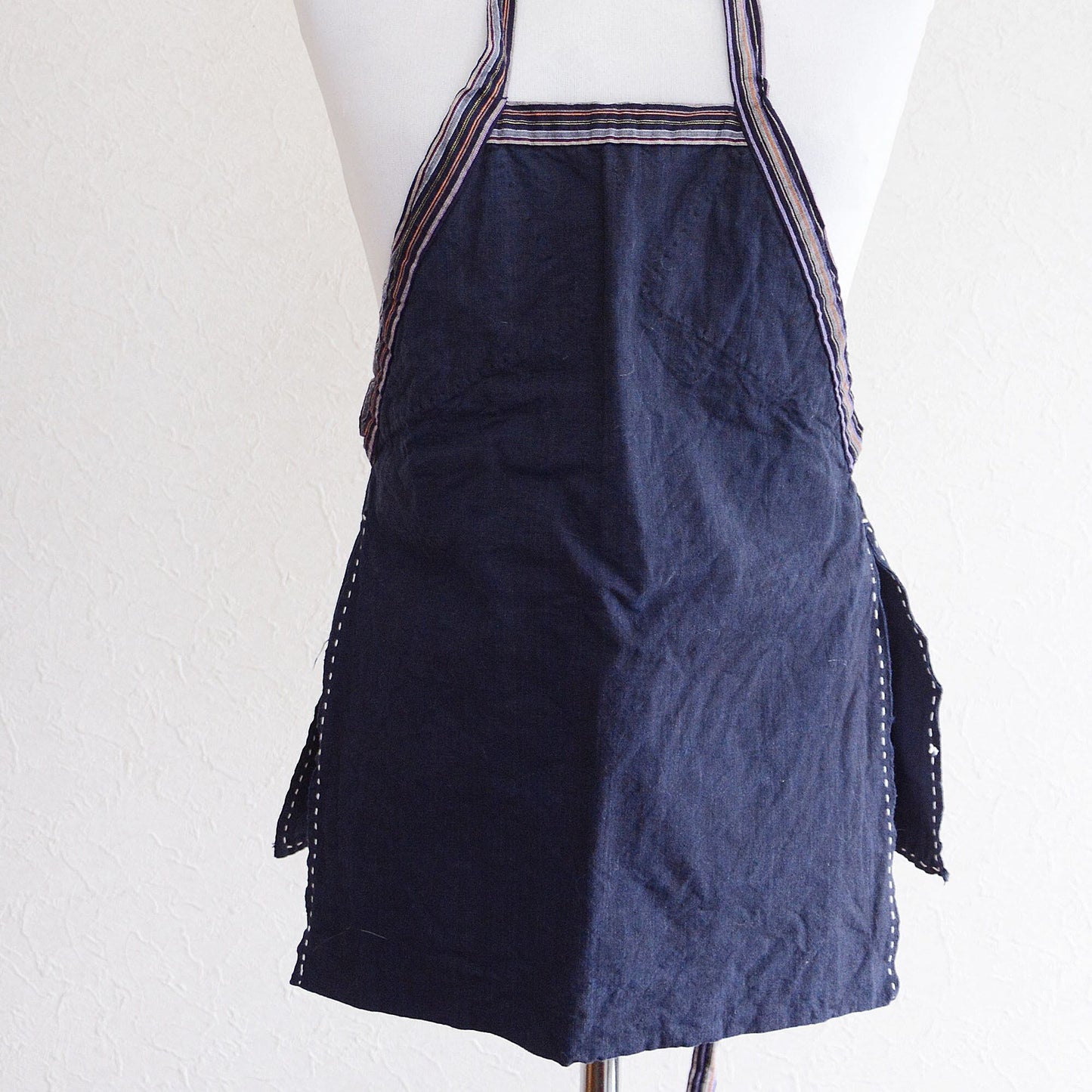 Maekake Apron Japanese Fabric Cotton Vintage Bib