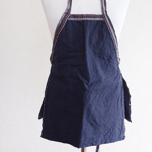 Maekake Apron Japanese Fabric Cotton Vintage Bib
