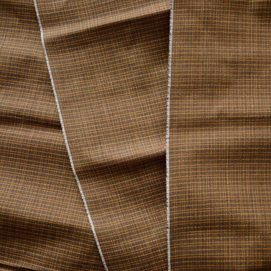 japanese fabric vintage cotton textile checkered pattern deadstock A2