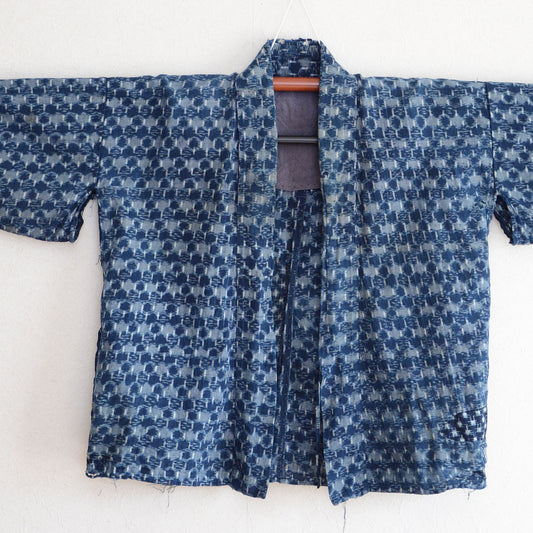 Boro Noragi Jacket Kimono Japanese Fabric Cotton Kasuri Vintage Indigo Crazy Patchwork