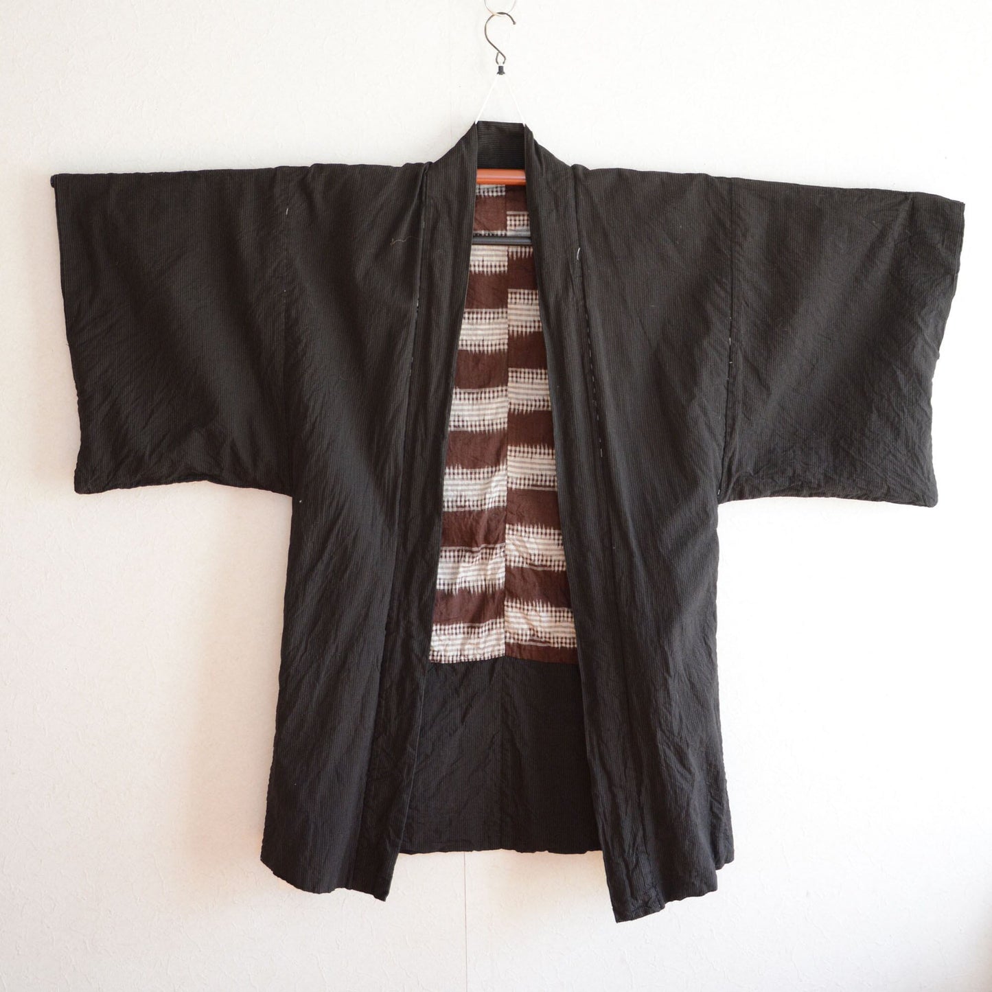 Vintage Japanese Haori Jacket Kimono Fabric Remake Material