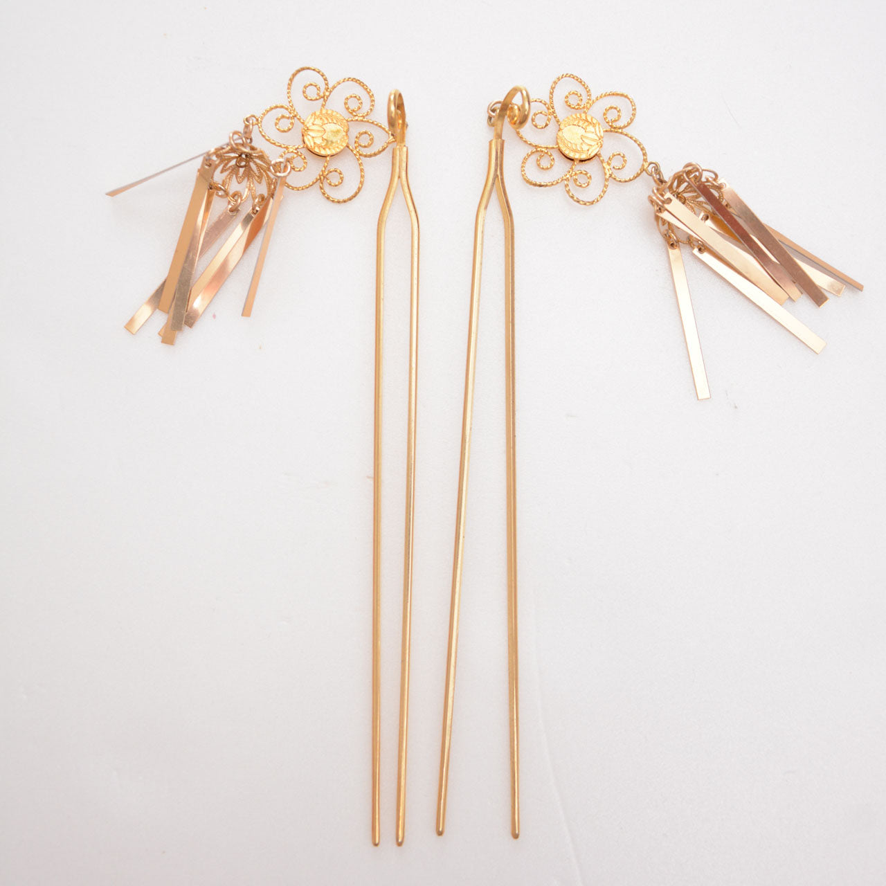 Mid Showa era unused deadstock kanzashi in original box