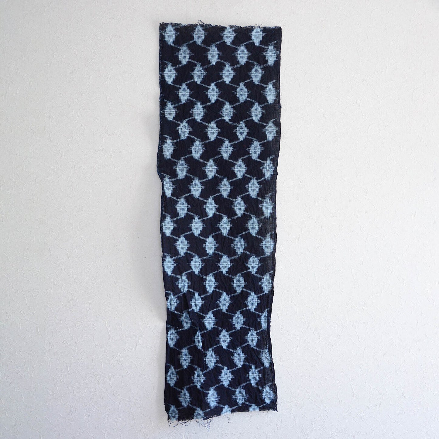 kasuri fabric japan vintage indigo cotton scrap