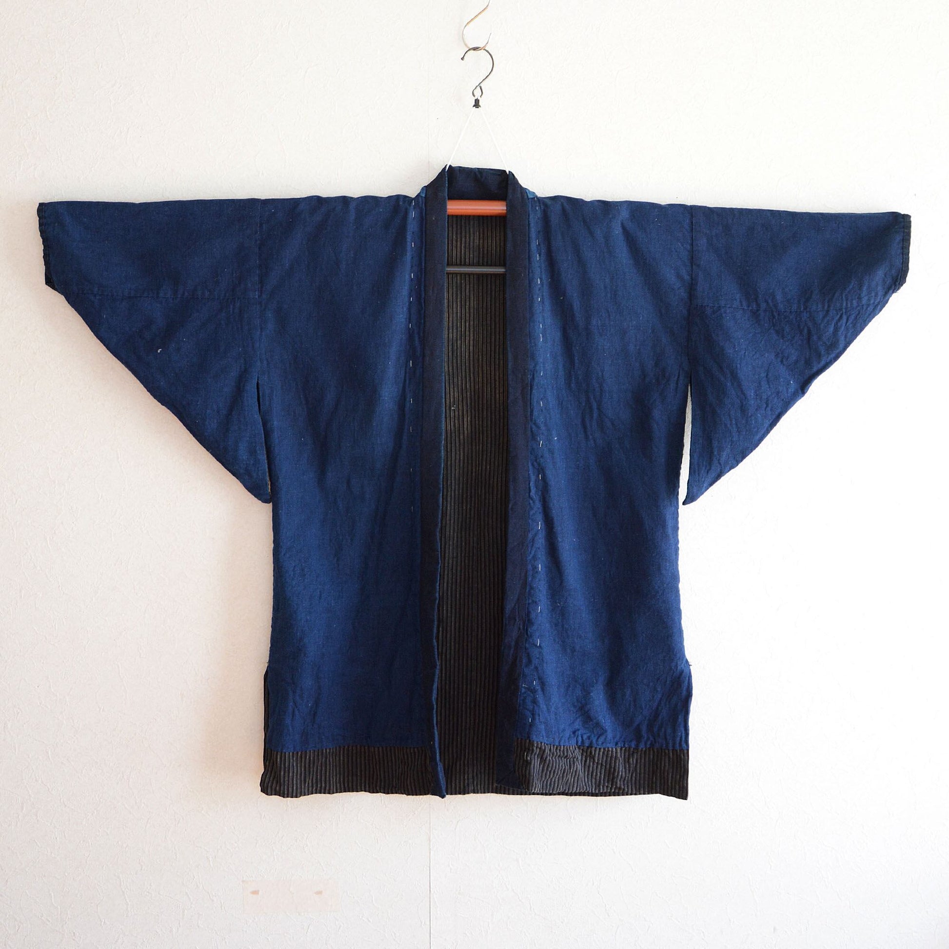 Front view of traditional Japanese Noragi jacket