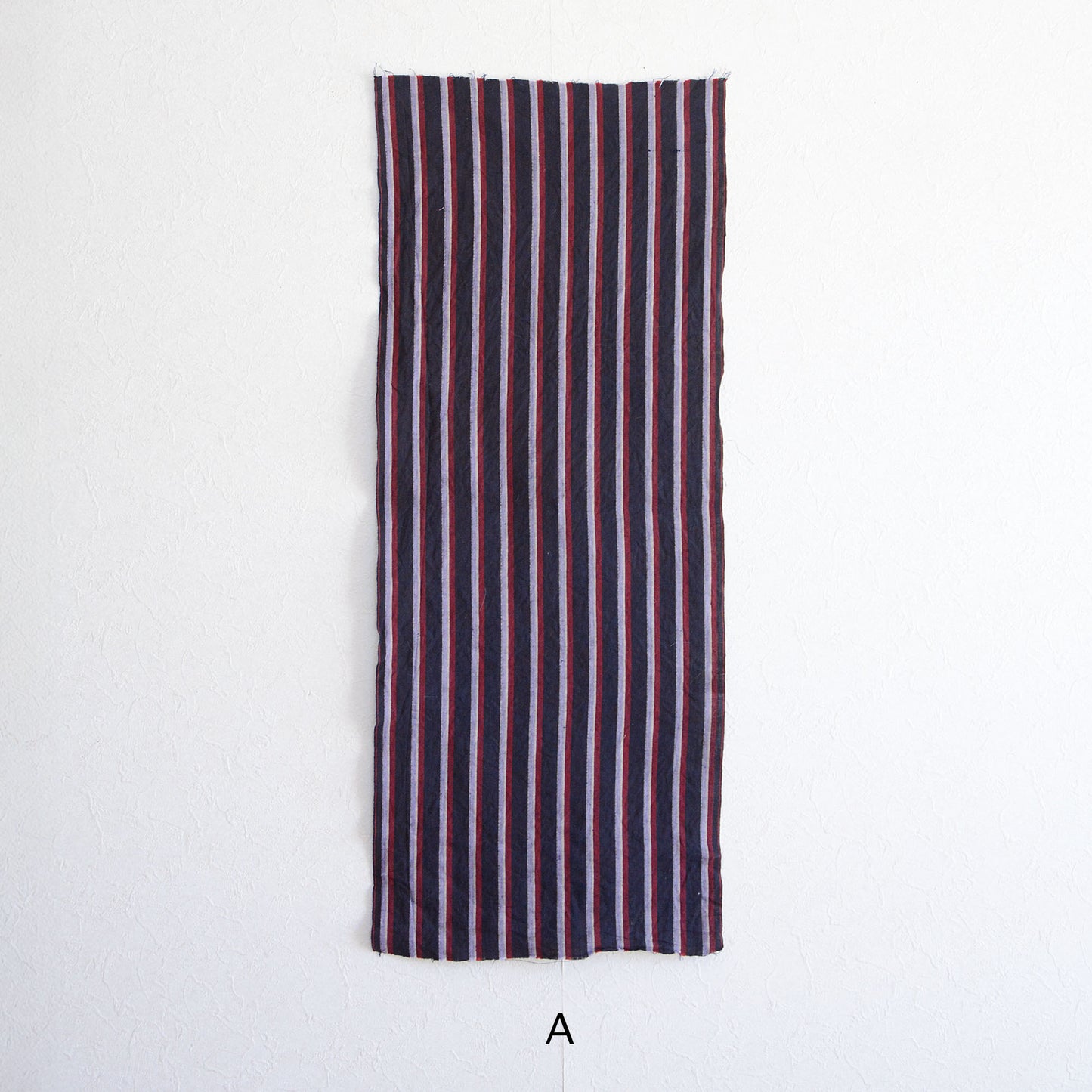 Vintage Japanese Fabric Scraps Set Cotton Stripe Pattern Vintage B11