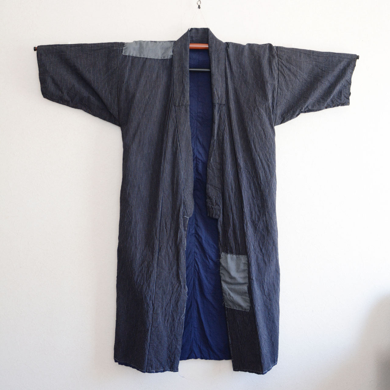 Traditional Japanese long cotton garment