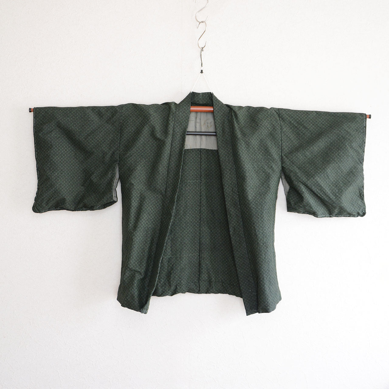 Mid-Showa era Japanese haori jacket in traditional yet modern style
