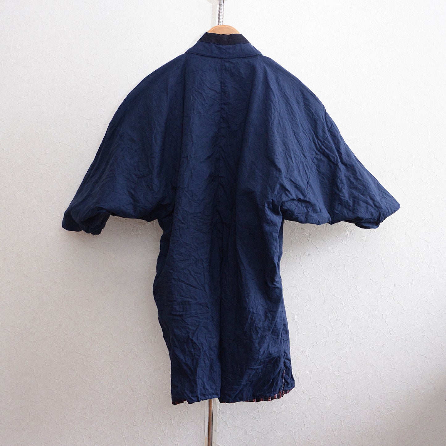 Noragi Antique Kimono Jacket Japanese Fabric Cotton Vintage Stripe Pattern