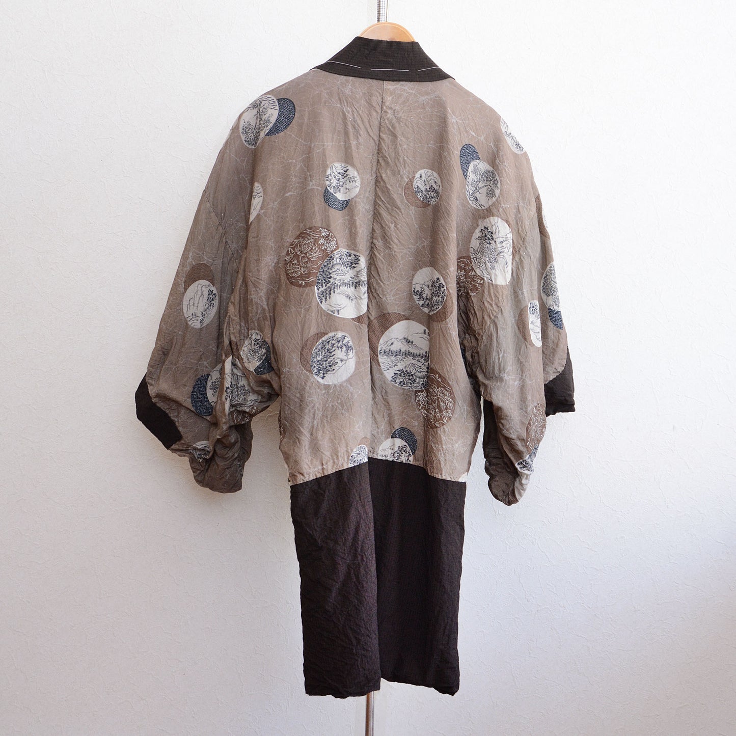 Japanese Vintage Men's Haori | Exquisite Lining Design × Modern Kimono Style