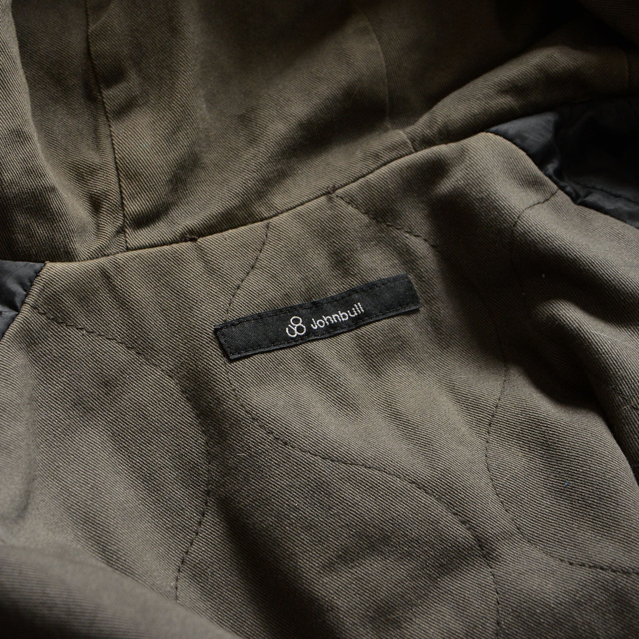 Men’s Johnbull winter coat with quilted padding