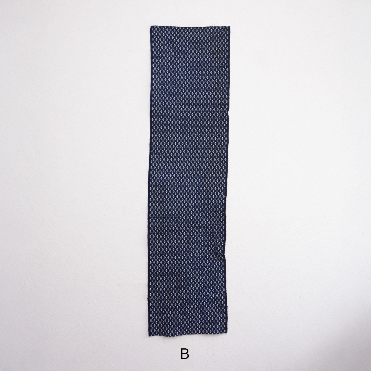 Three-piece set of antique Japanese indigo textiles from the Showa era