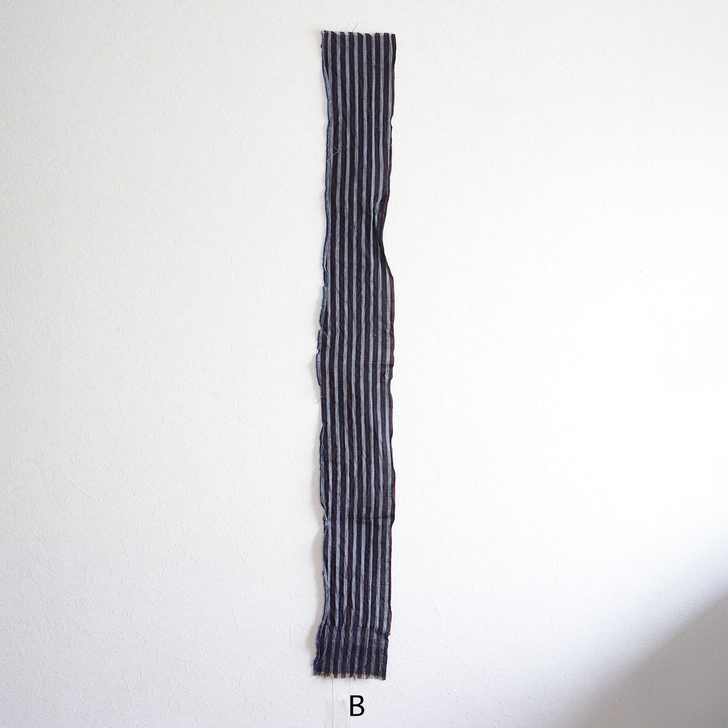 Vintage Japanese Fabric Scraps Set Cotton Stripe Pattern Vintage B12