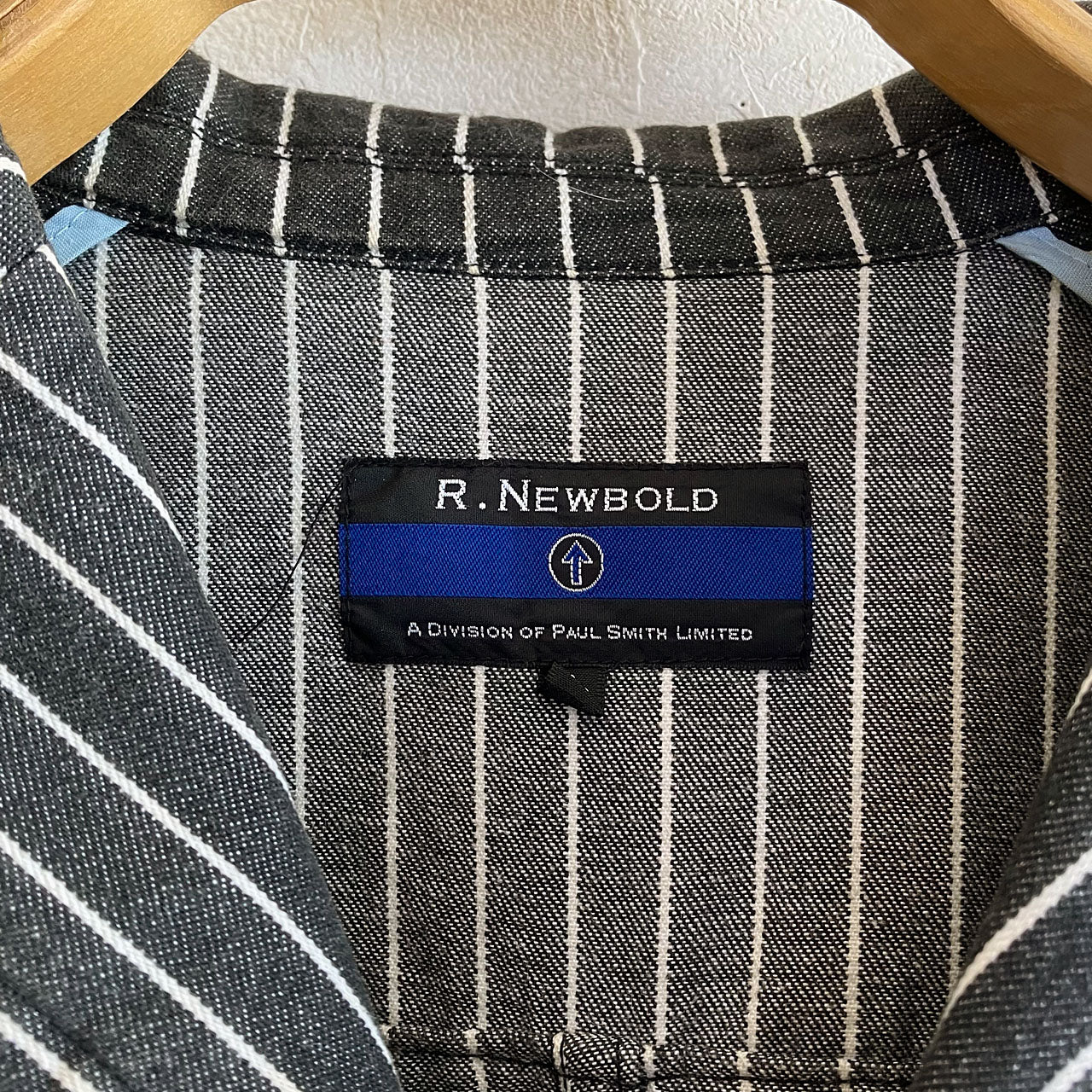 R.NEWBOLD vintage striped cotton jacket