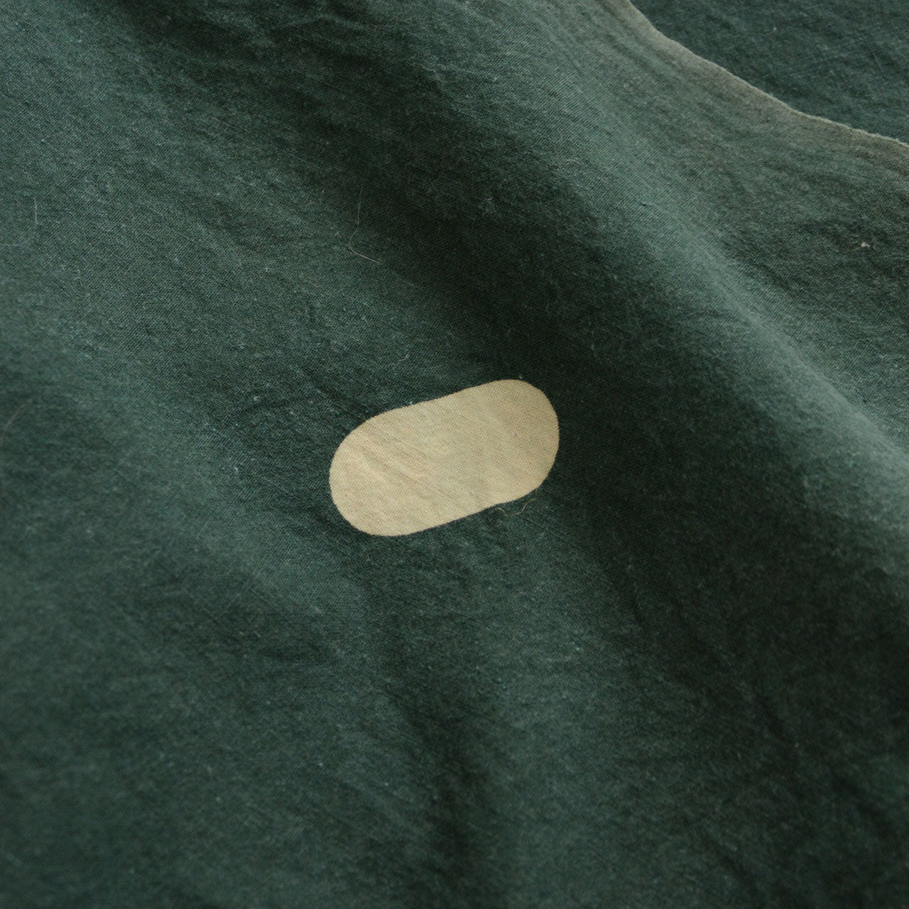Retro Japanese textile with “Gunze Chihou Renrakukai” kanji and aged color