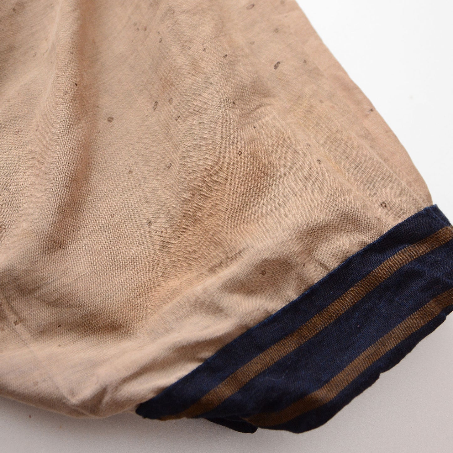 Boro Noragi Antique Kimono Jacket Japanese Fabric Cotton Vintage Stripe Pattern Crazy Patchwork Fade