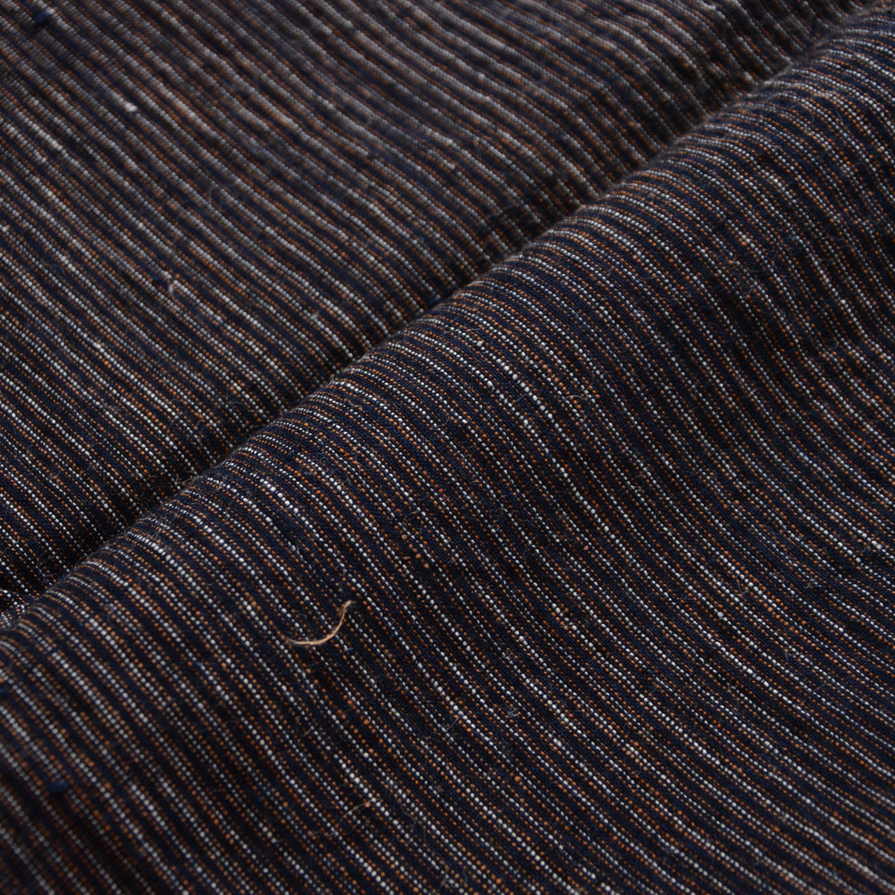 Japanese cotton textile with classic striped design