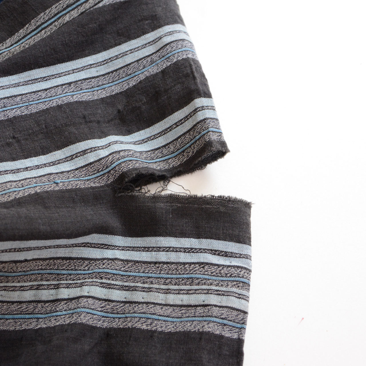 traditional Japanese cotton work jacket with plain indigo interior