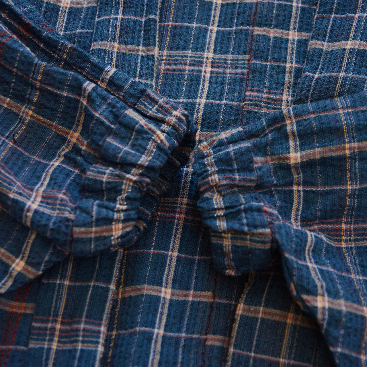 Traditional Japanese jacket made from breathable textured cotton fabric